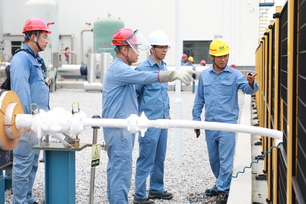 公司黨委書記、董事長姜自成深入一線檢查安全生產工作